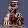 Pastor y niño con corderos 3
